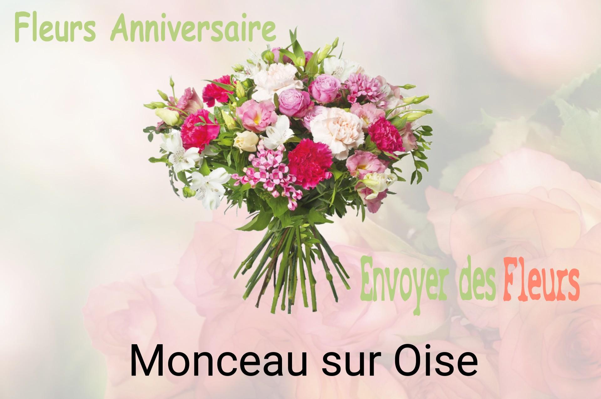 Bouquet de fleurs d’anniversaire livré à Monceau-sur-Oise